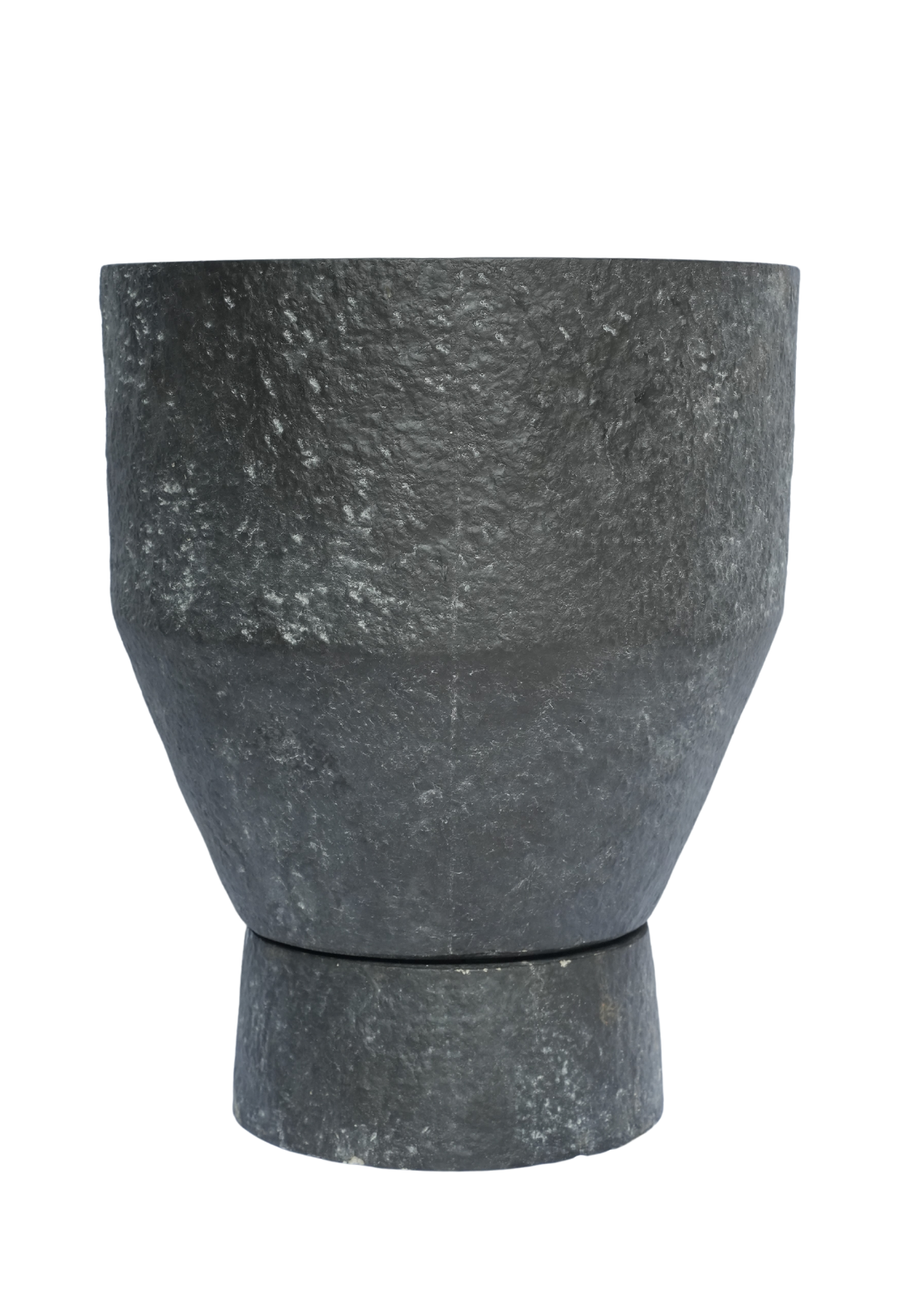 Slate Stone Flute Planter