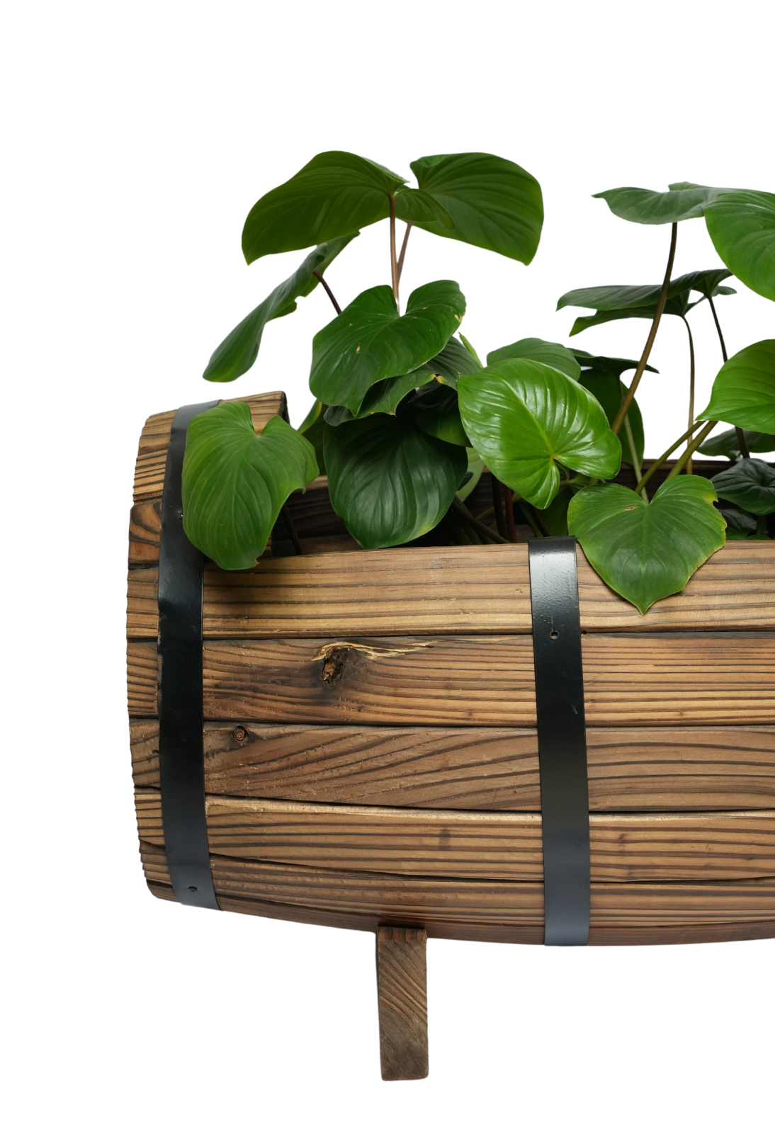 Horizontal Barrel Planter