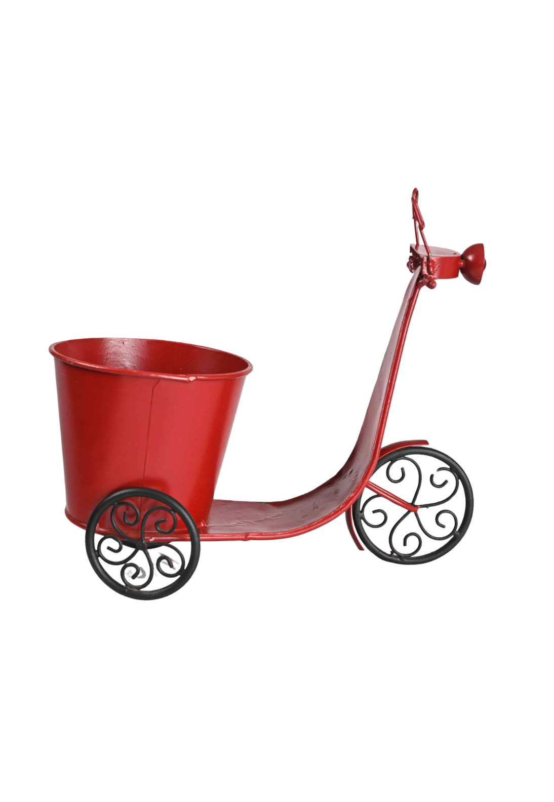 Red Scooter Planter